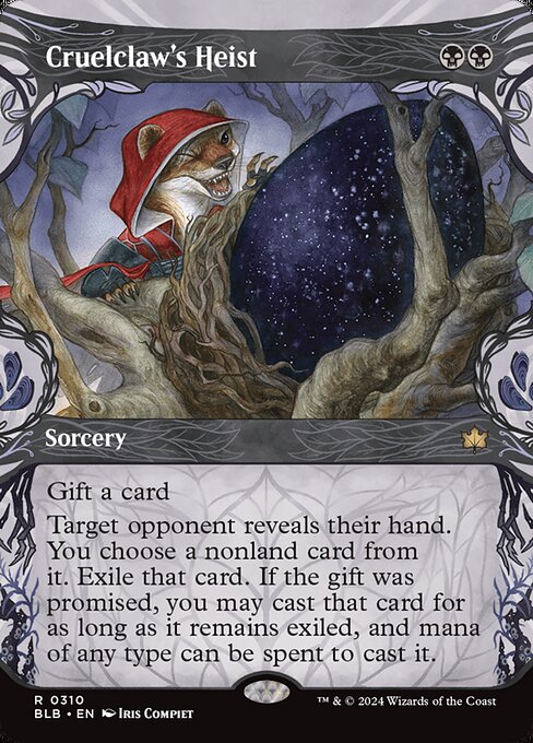 Image of Cruelclaw's Heist Bloomburrow (blb) #310