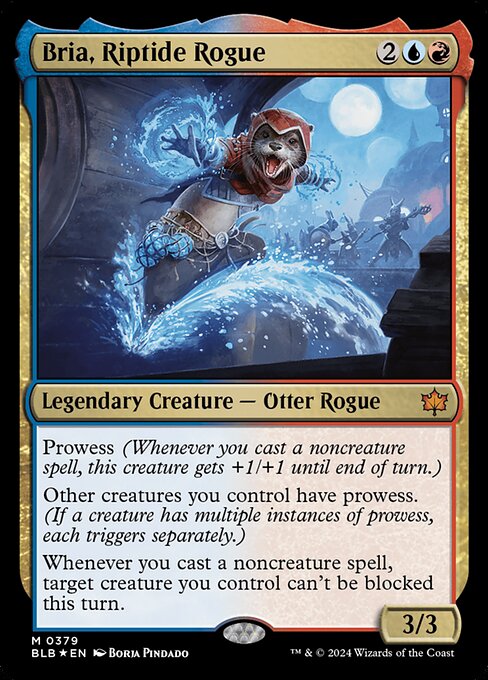 Image of Bria, Riptide Rogue Bloomburrow (BLB) #379