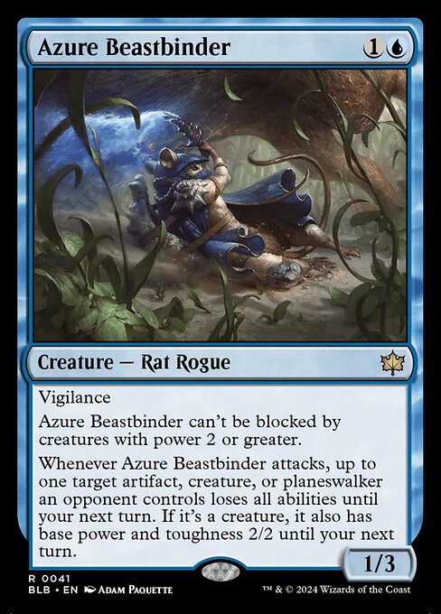 Image of Azure Beastbinder Bloomburrow (blb) #41