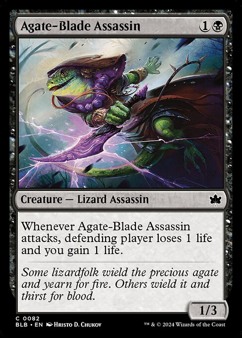 Image of Agate-Blade Assassin - 82 C-AW