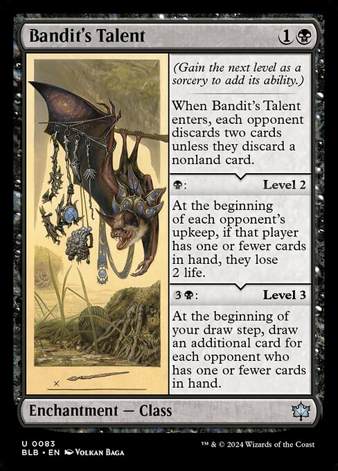 Image of Bandit's Talent - 83 C-AW