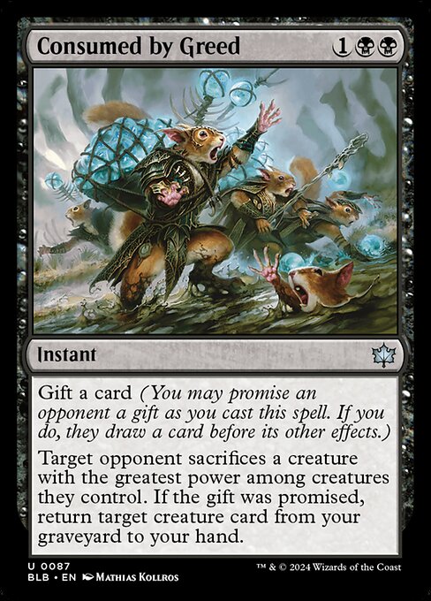 Image of Consumed by Greed - 87 C-AW