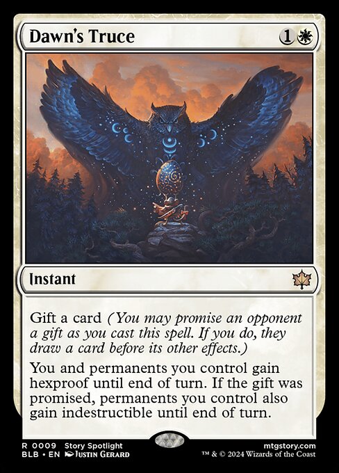 Image of Dawn's Truce Bloomburrow (BLB) #9