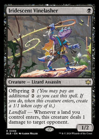 Image of Iridescent Vinelasher Bloomburrow (BLB) #99