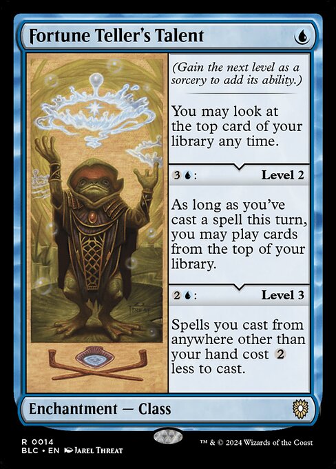 Image of Fortune Teller's Talent Bloomburrow Commander (BLC) #14