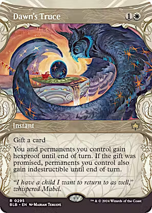 Dawn's Truce 295 - Bloomburrow - MTG