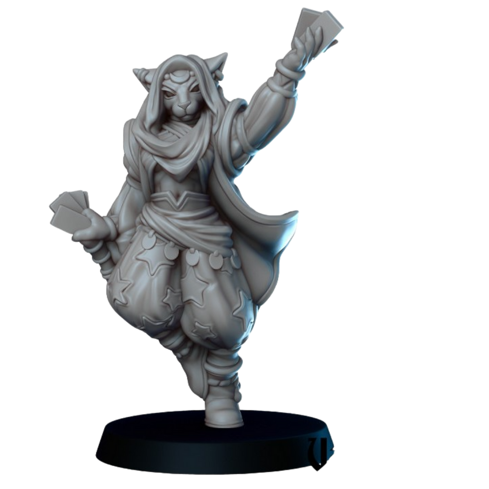 Tabaxi Diviner  - Georges Glorious Goods - Pop Culture Larrikin 