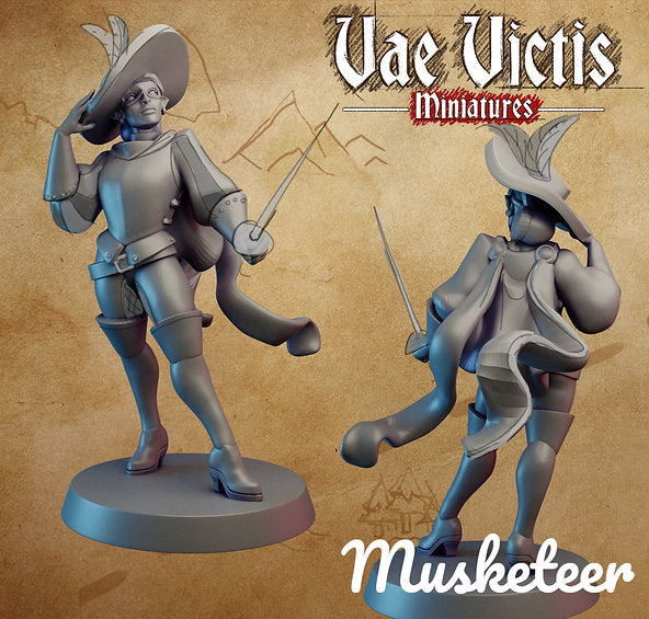 Musketeer  - Georges Glorious Goods - Pop Culture Larrikin 