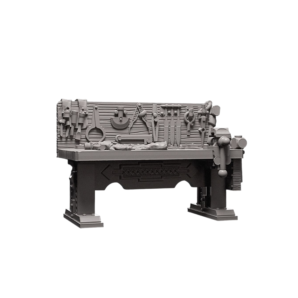 Work Bench  - Georges Glorious Goods - Pop Culture Larrikin 