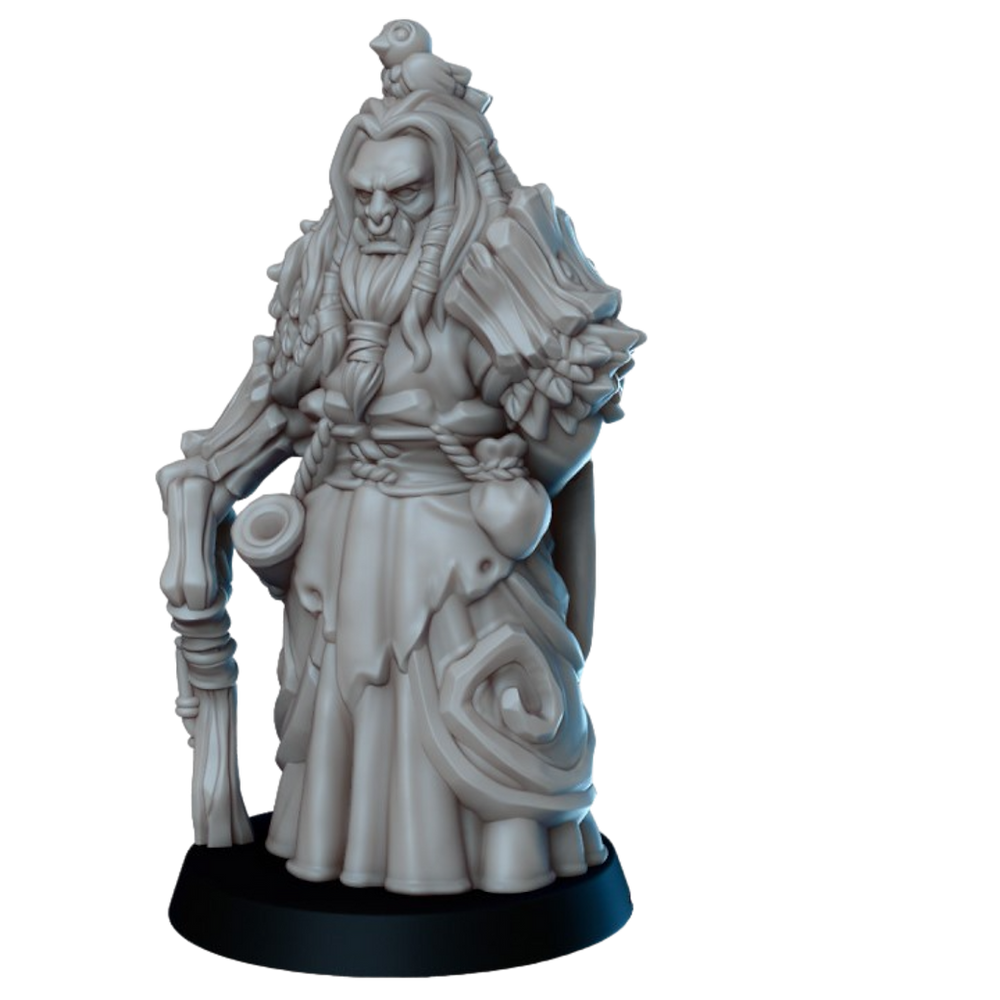 Orc Druid  - Georges Glorious Goods - Pop Culture Larrikin 