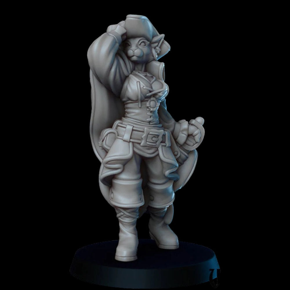 Tabaxi Pirate  - Georges Glorious Goods - Pop Culture Larrikin 