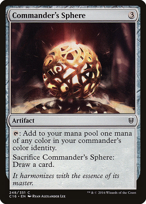 Image of Commander's Sphere Commander 2016 (C16) #248