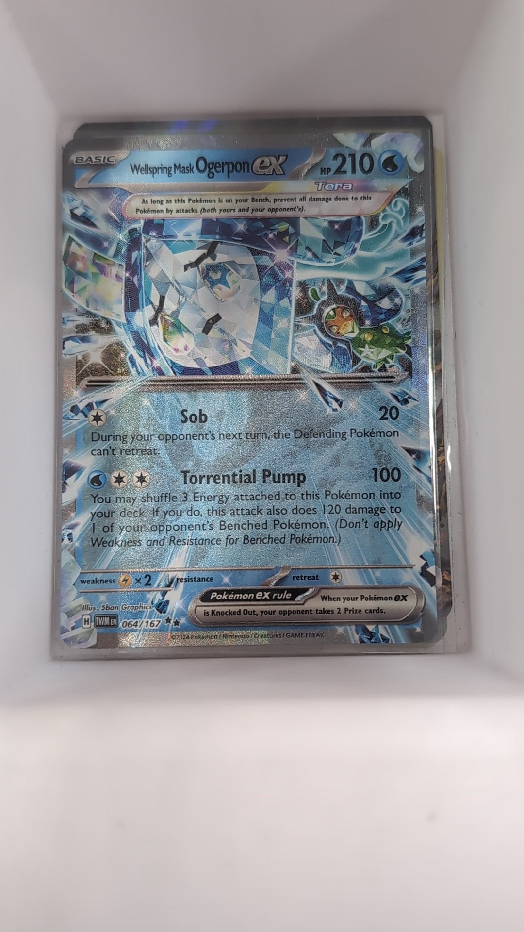 Image of Wellspring Mask Ogerpon ex Prismatic Evolutions (PRE) #27