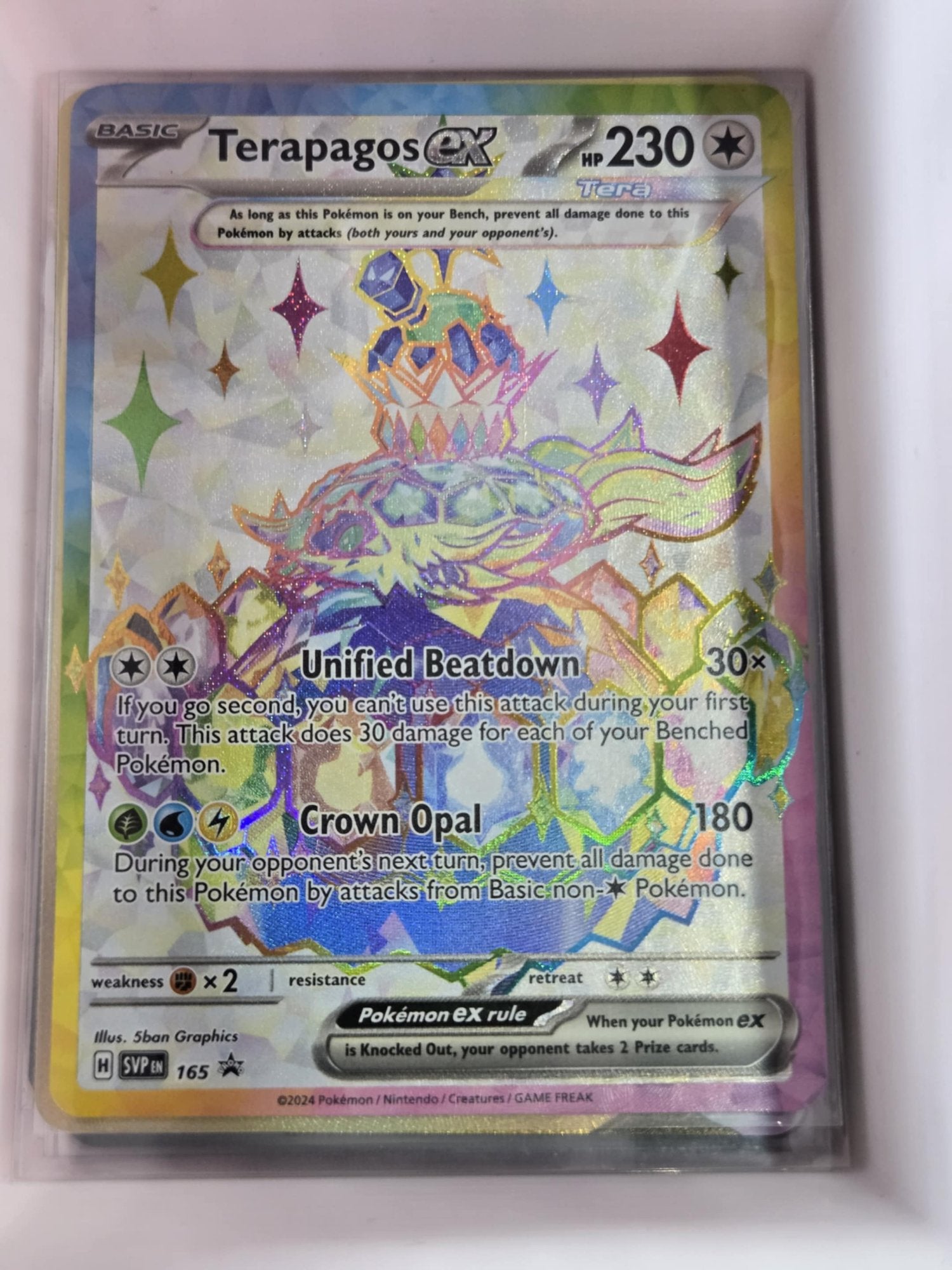 Image of Terapagos ex Scarlet and Violet Promos (svp) #165