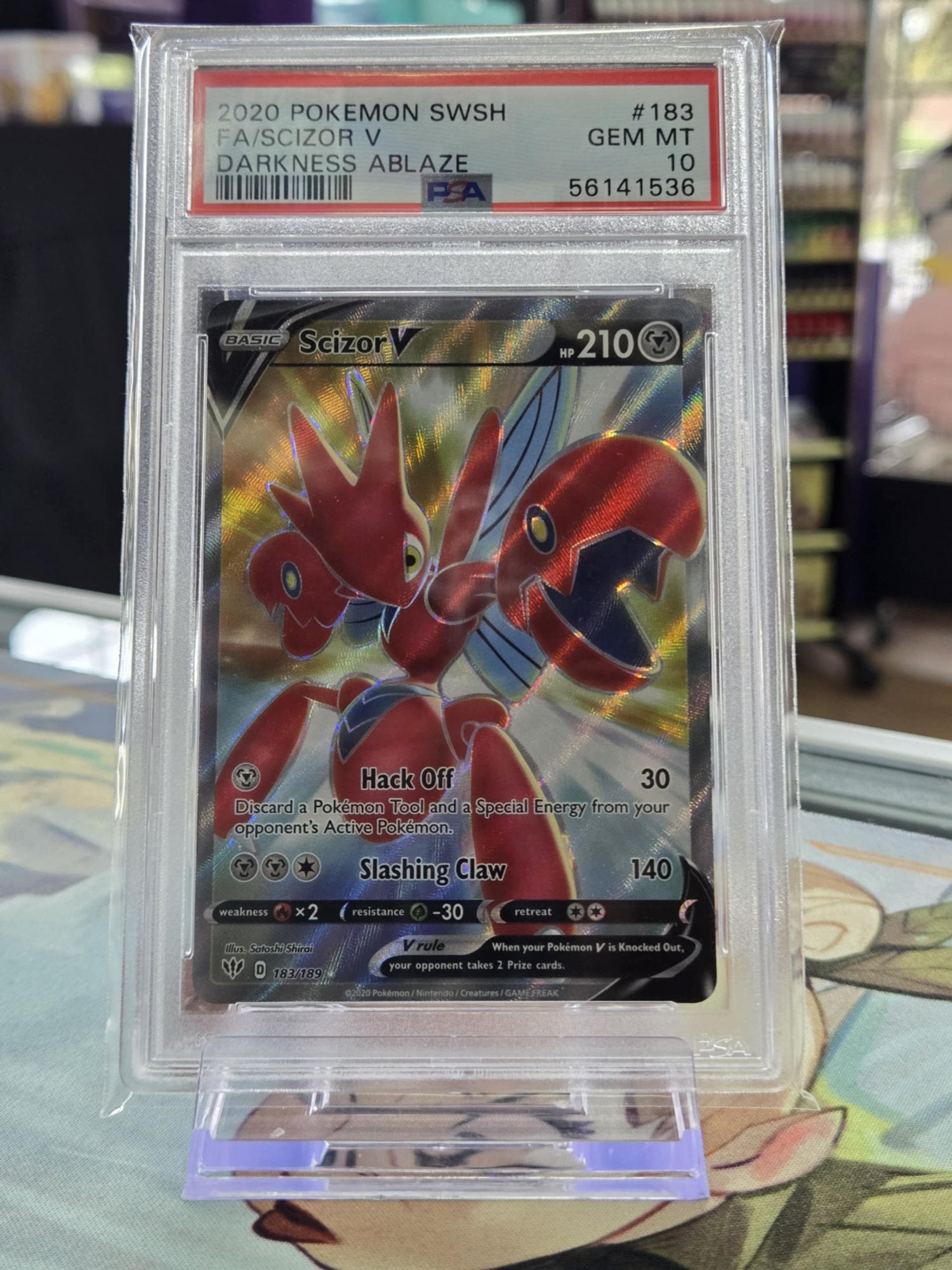 Image of Scizor V Darkness Ablaze (DAA) #183