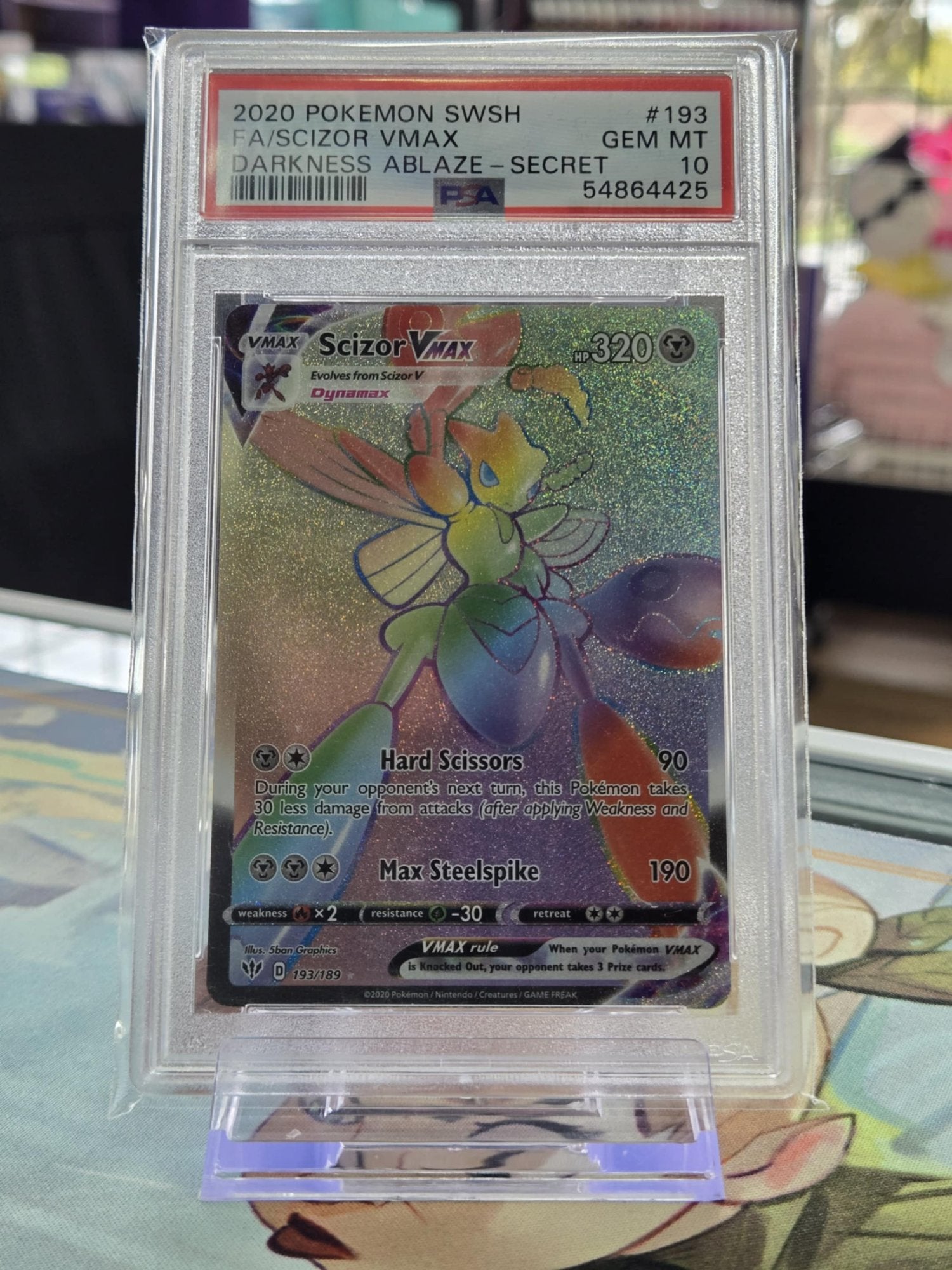 Image of Scizor VMAX Darkness Ablaze (DAA) #193
