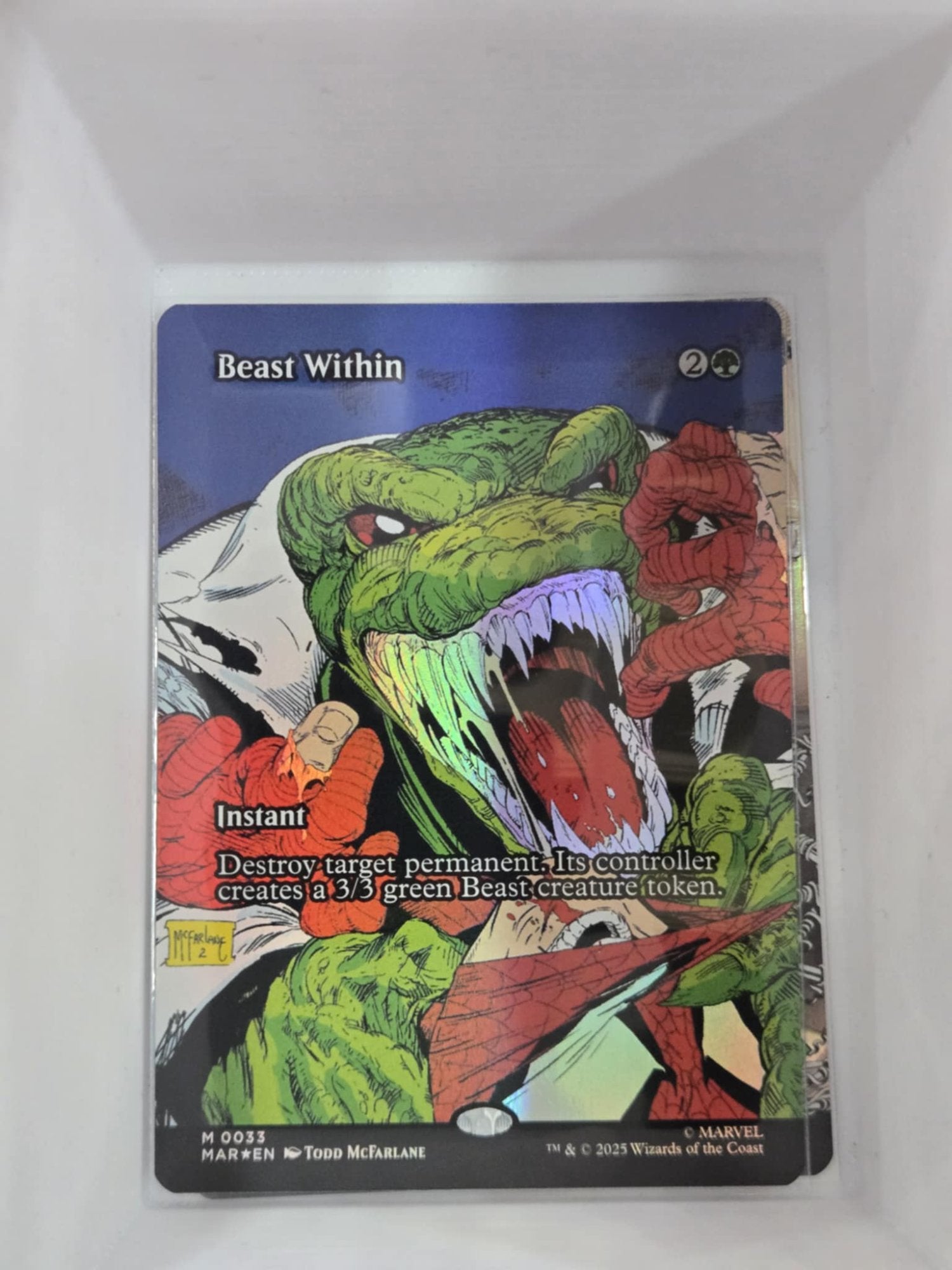 Image of Beast Within Marvel Universe (MAR) #33