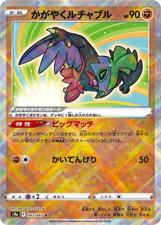 Image of Radiant Hawlucha Battle Region (S9a) #43