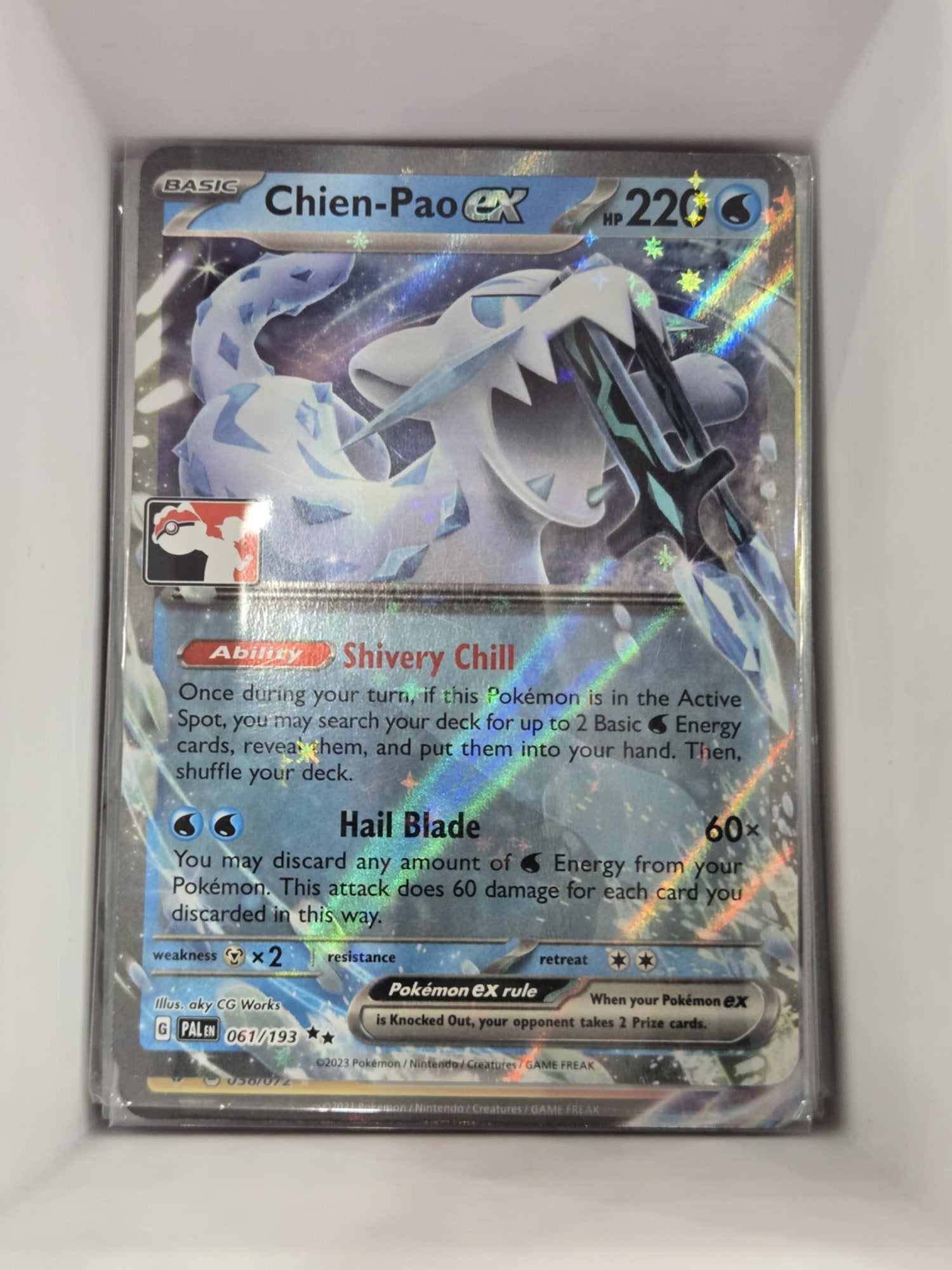 Image of Chien-Pao ex Paldea Evolved (PAL) #061