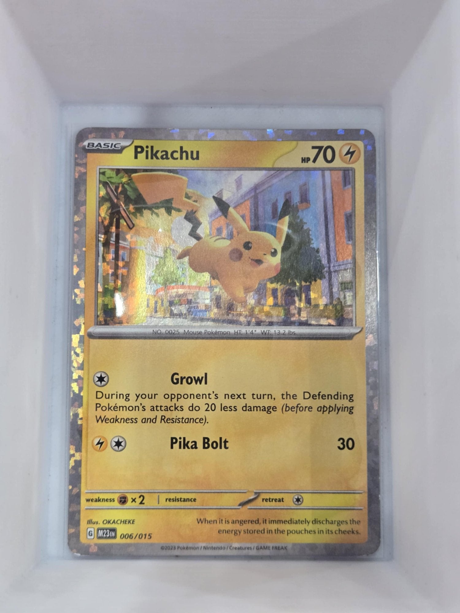 Image of Pikachu McDonalds Match Battle 2023 (M23) #006