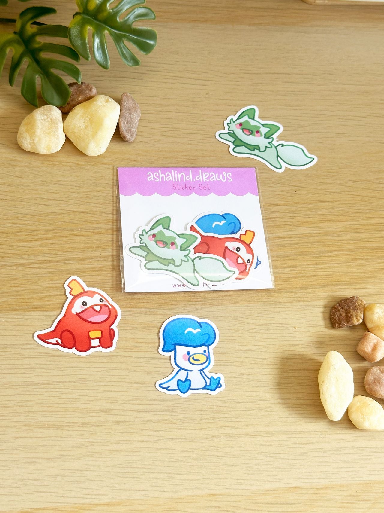 Sticker Sheets Poke - @ashalind.draws
