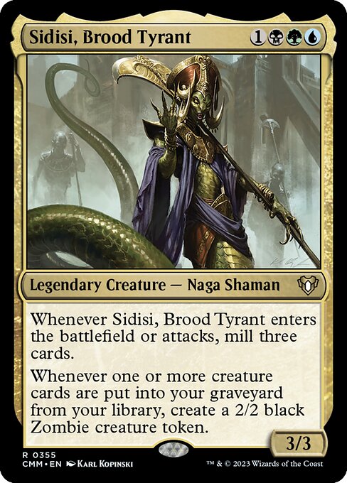 Image of Sidisi, Brood Tyrant Commander Masters (CMM) #355