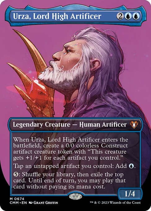 Image of Urza, Lord High Artificer Commander Masters (CMM) #674