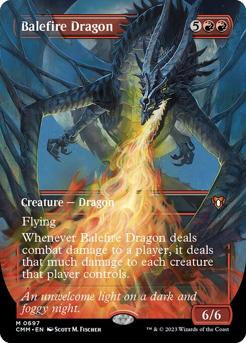 Image of Balefire Dragon Commander Masters (CMM) #697