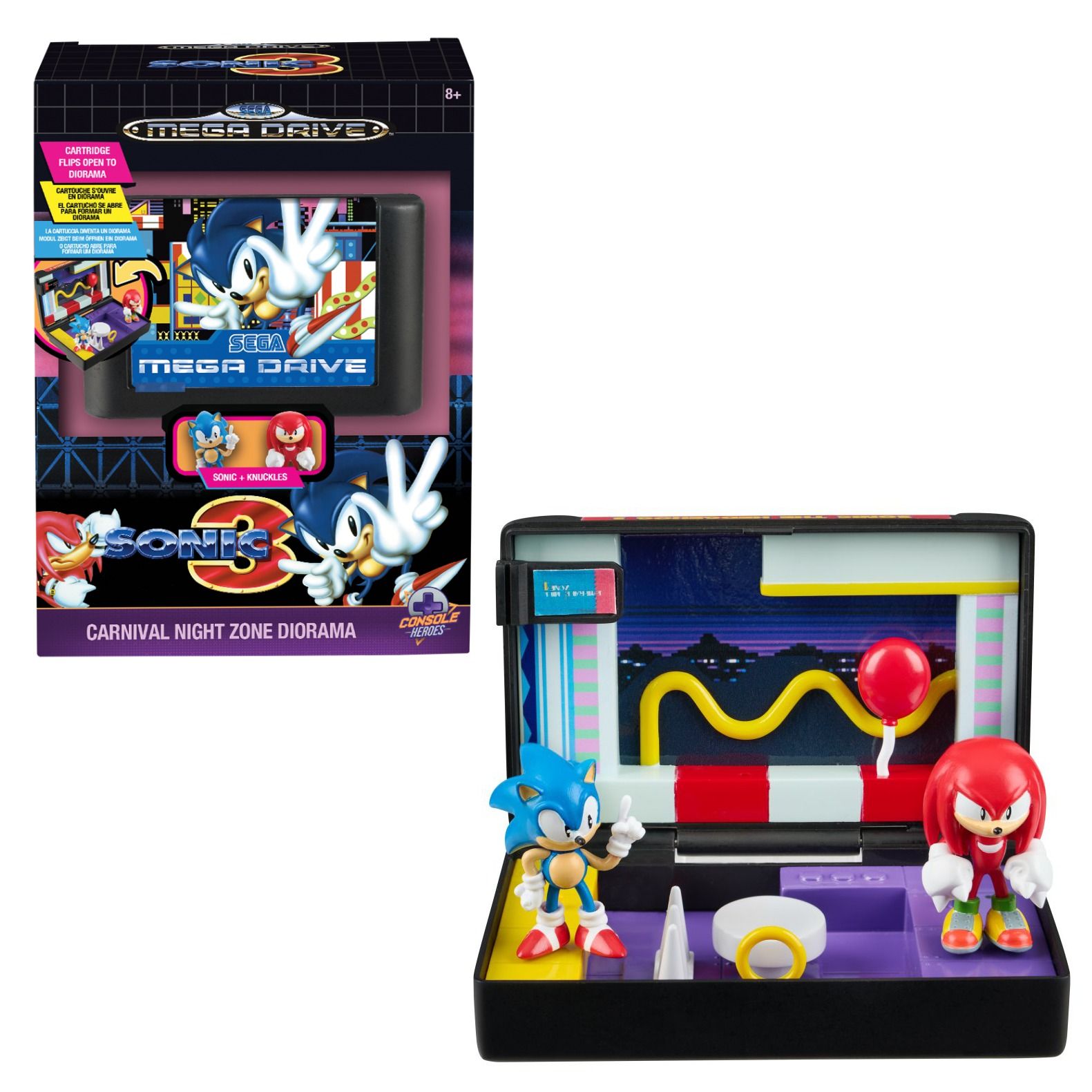 Console Heroes Sonic the Hedgehog 3 Carnival Night Zone Diorama