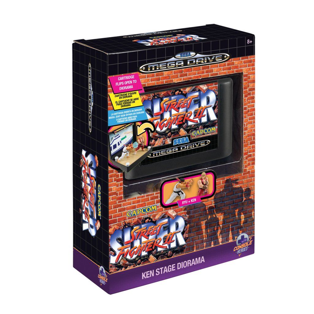Console Heroes Super Street Fighter 2 Ken Stage Diorama