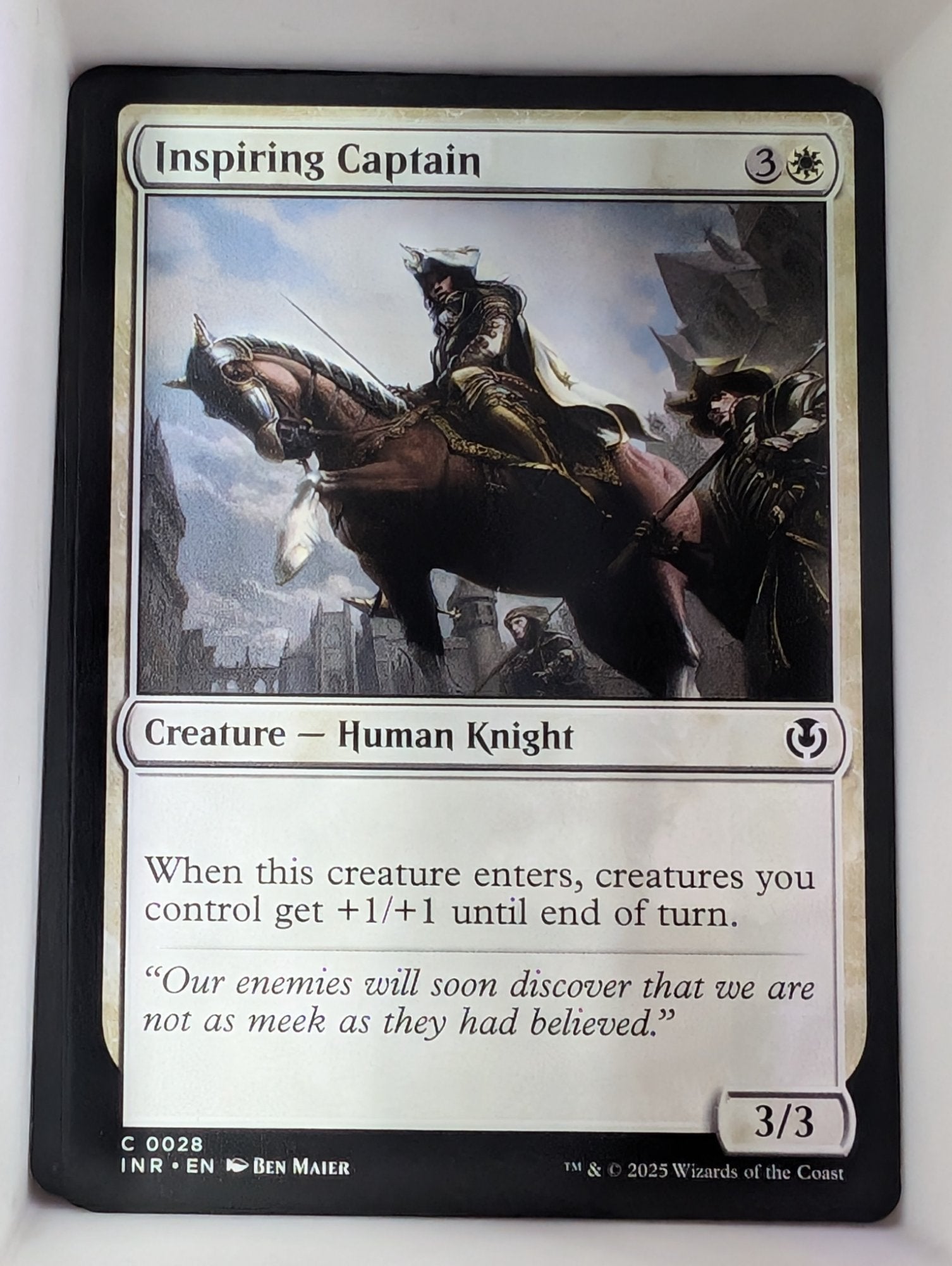 Image of Inspiring Captain Innistrad Remastered (INR) #28