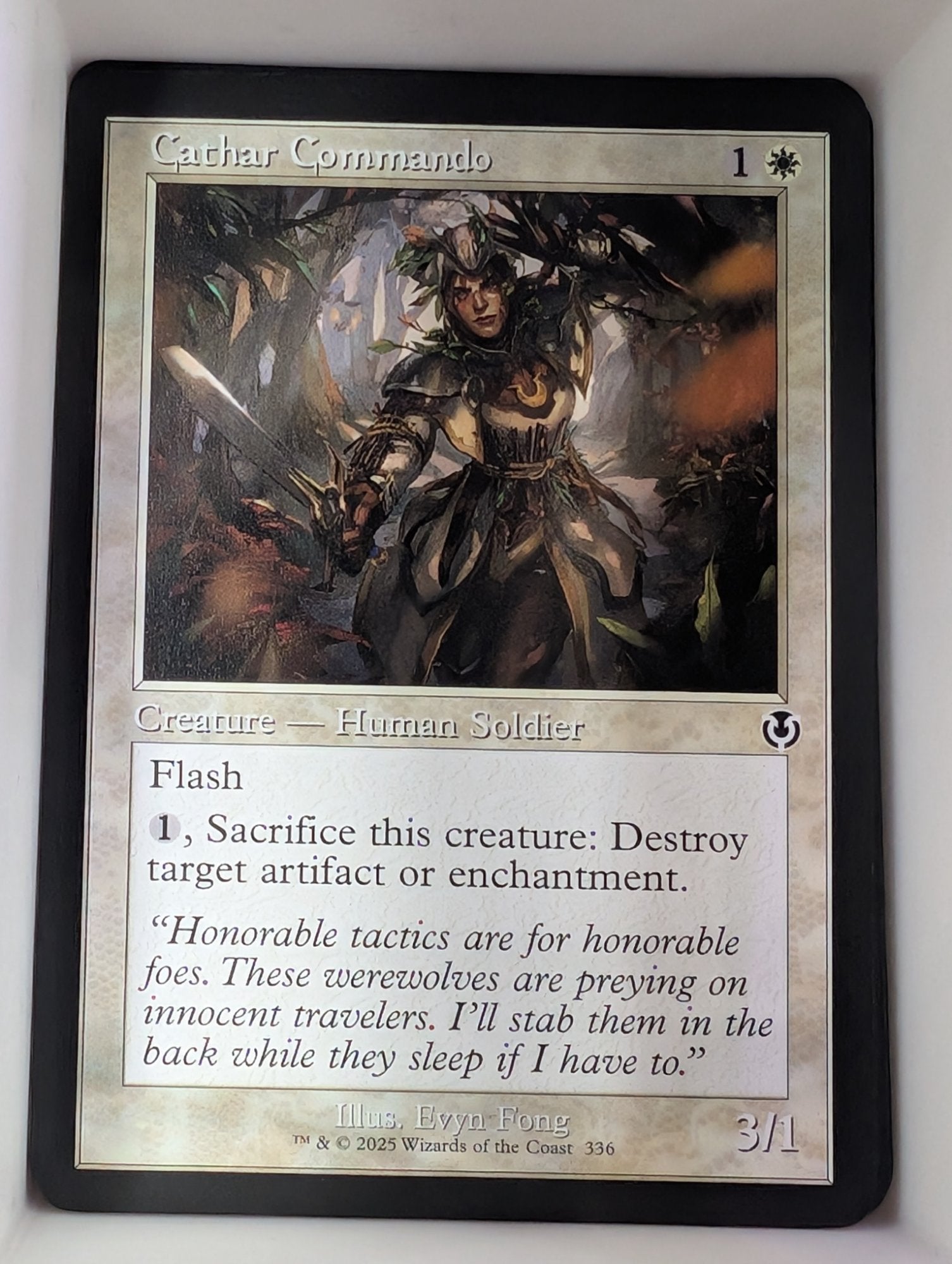 Image of Cathar Commando Innistrad Remastered (INR) #336