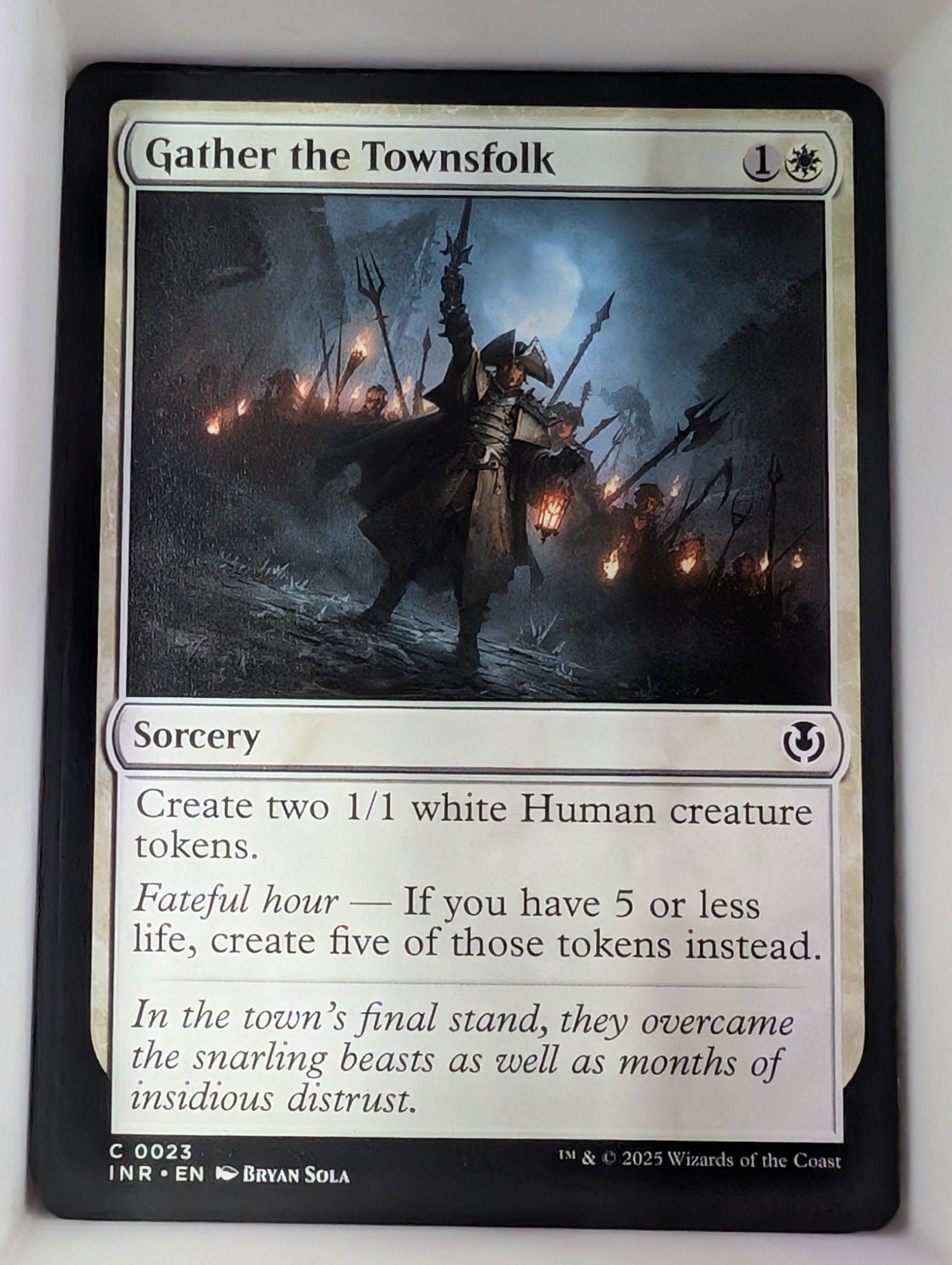 Image of Gather the Townsfolk Innistrad Remastered (INR) #23