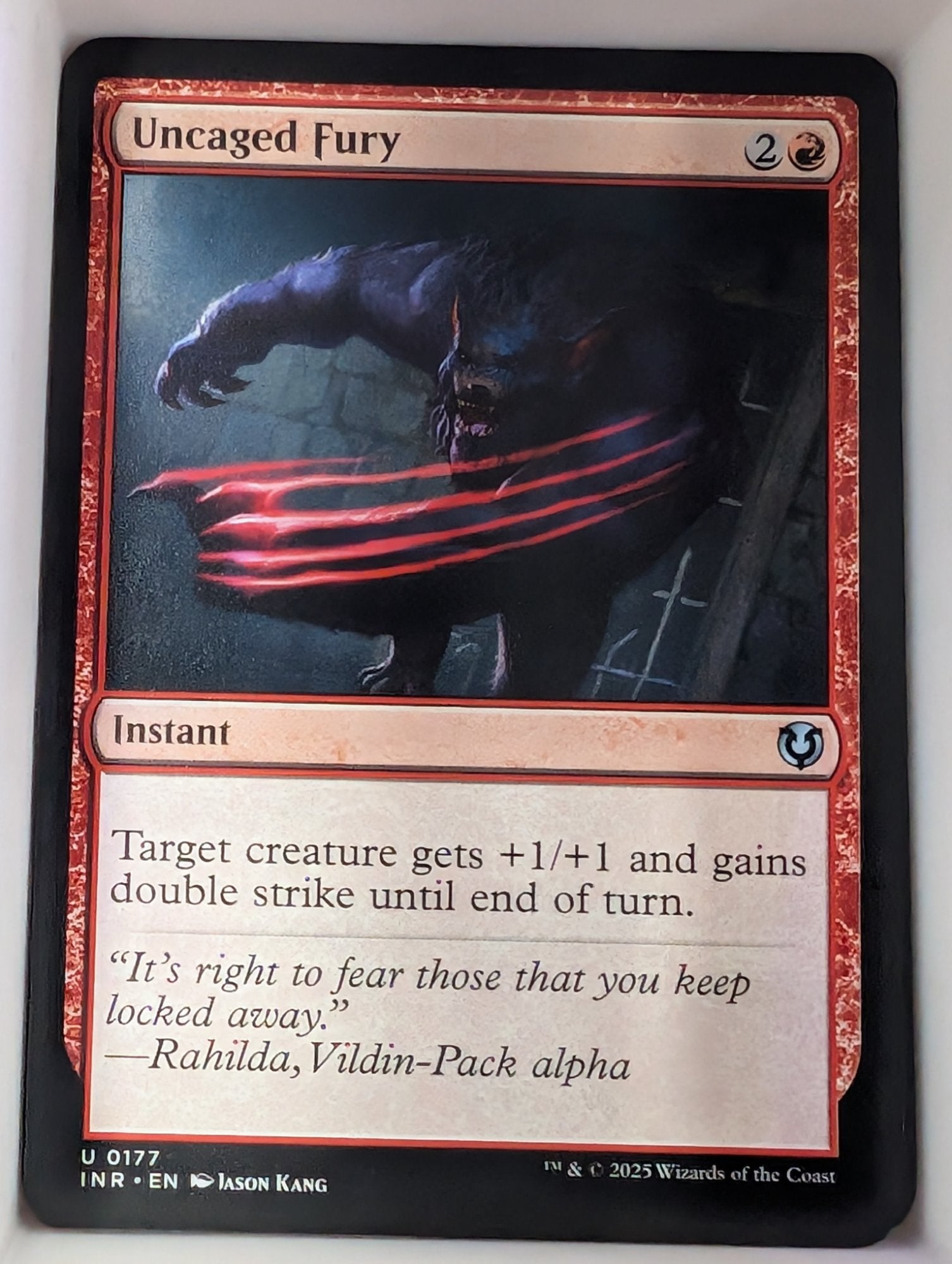 Image of Uncaged Fury Innistrad Remastered (INR) #177