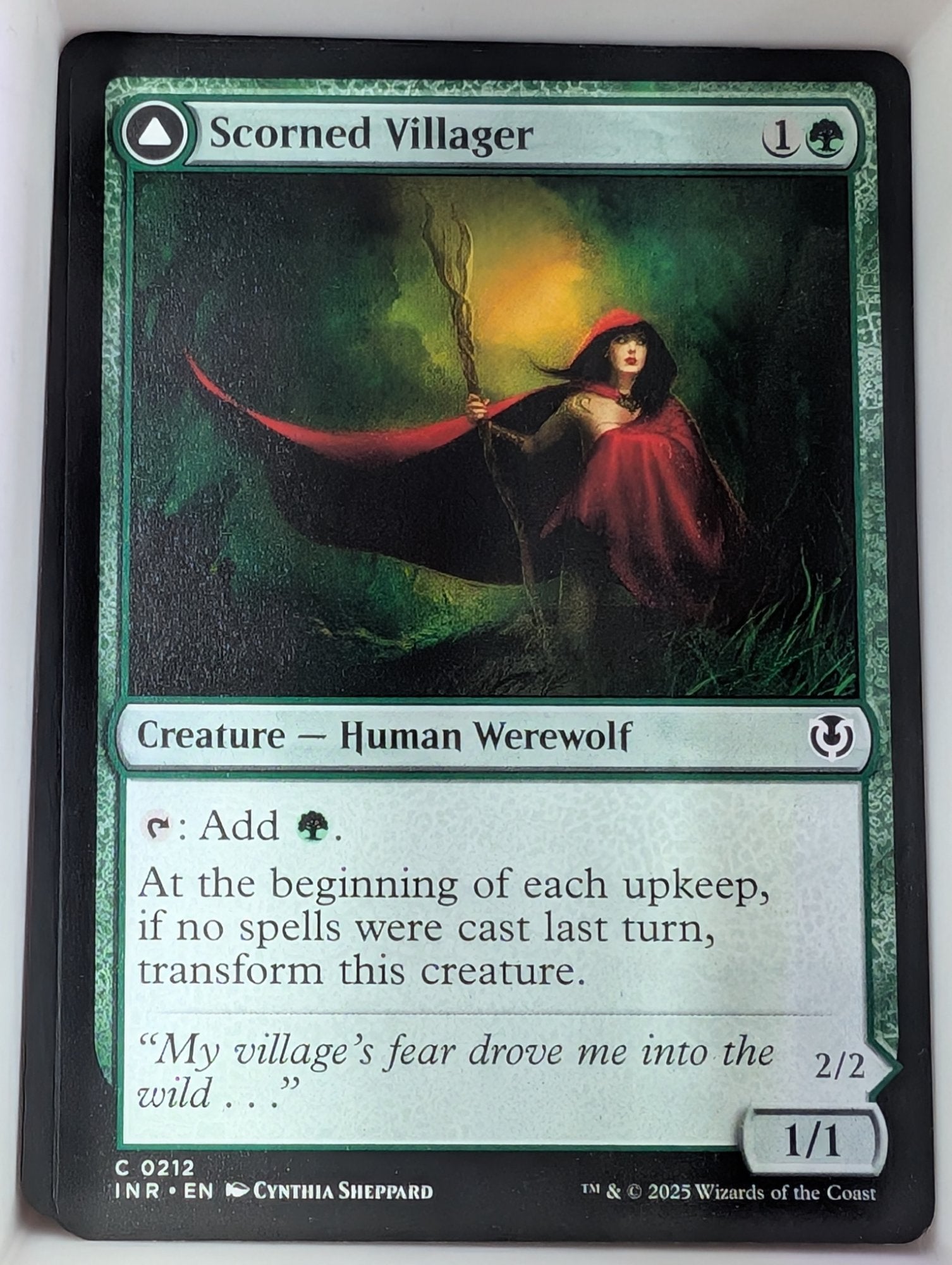 Image of Scorned Villager Innistrad Remastered (INR) #212