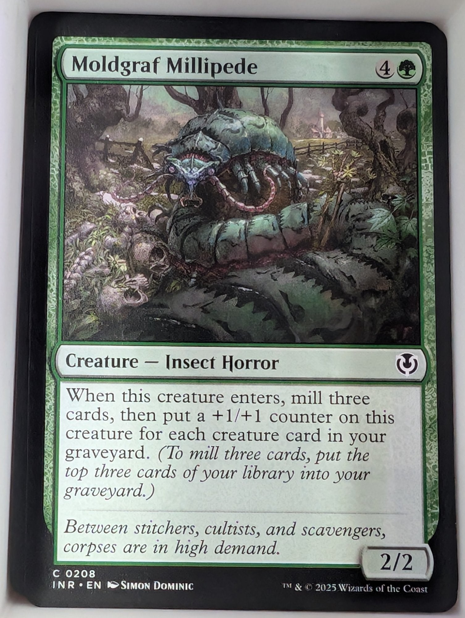 Image of Moldgraf Millipede Innistrad Remastered (INR) #208