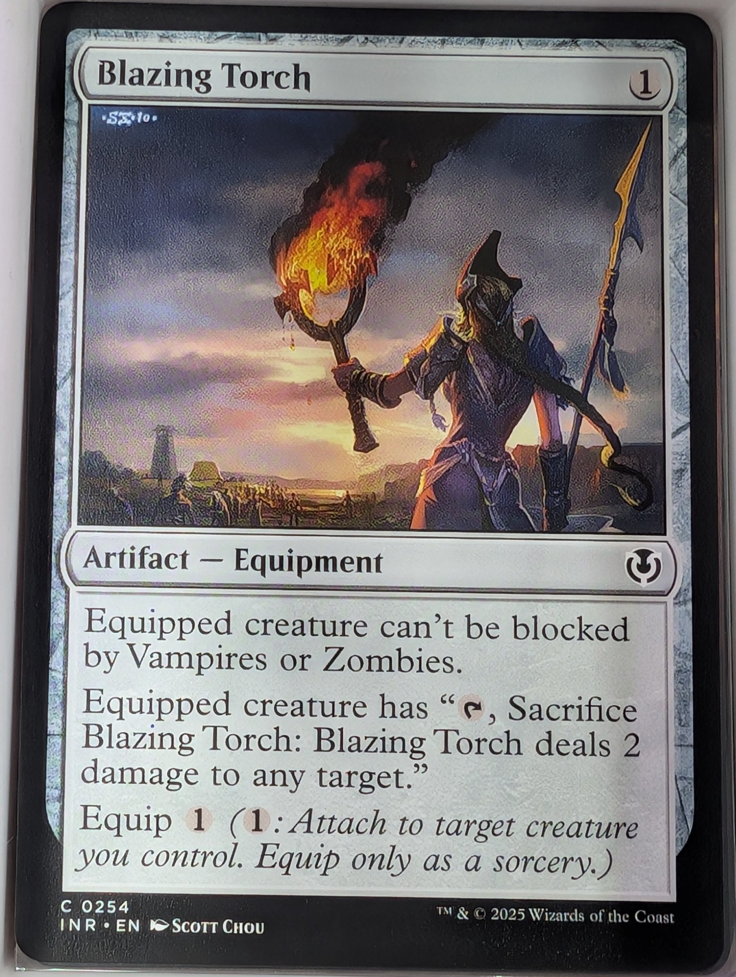 Image of Blazing Torch Innistrad Remastered (inr) #254