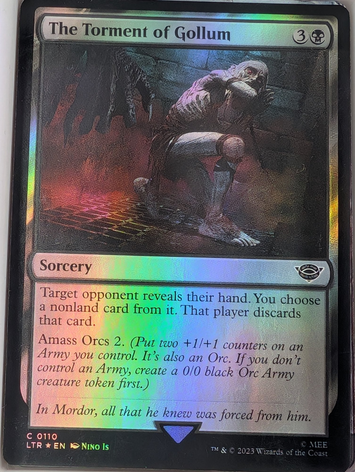 Image of The Torment of Gollum The Lord of the Rings: Tales of Middle-earth (ltr) #110