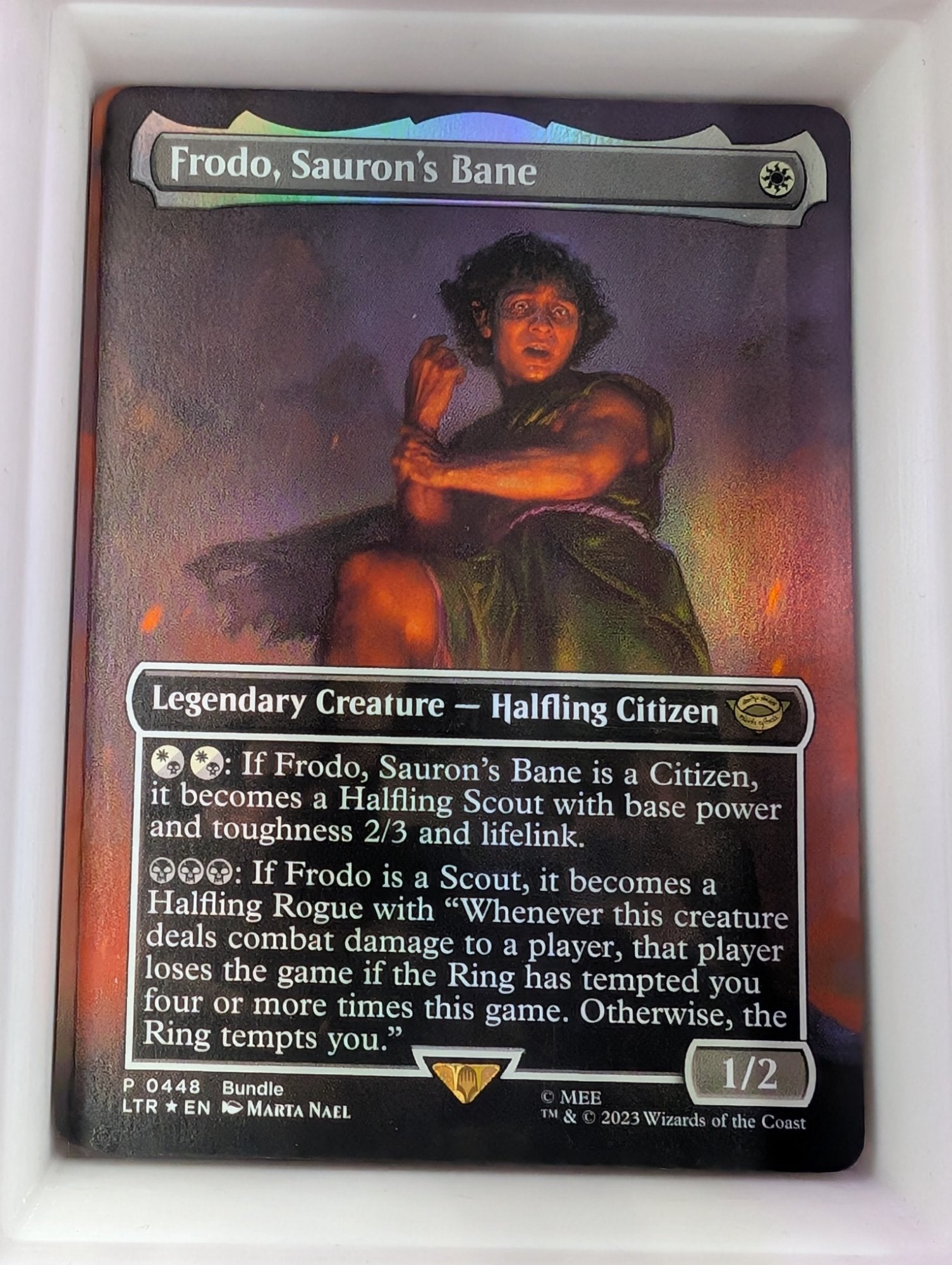 Image of Frodo, Sauron's Bane The Lord of the Rings: Tales of Middle-earth (LTR) #448