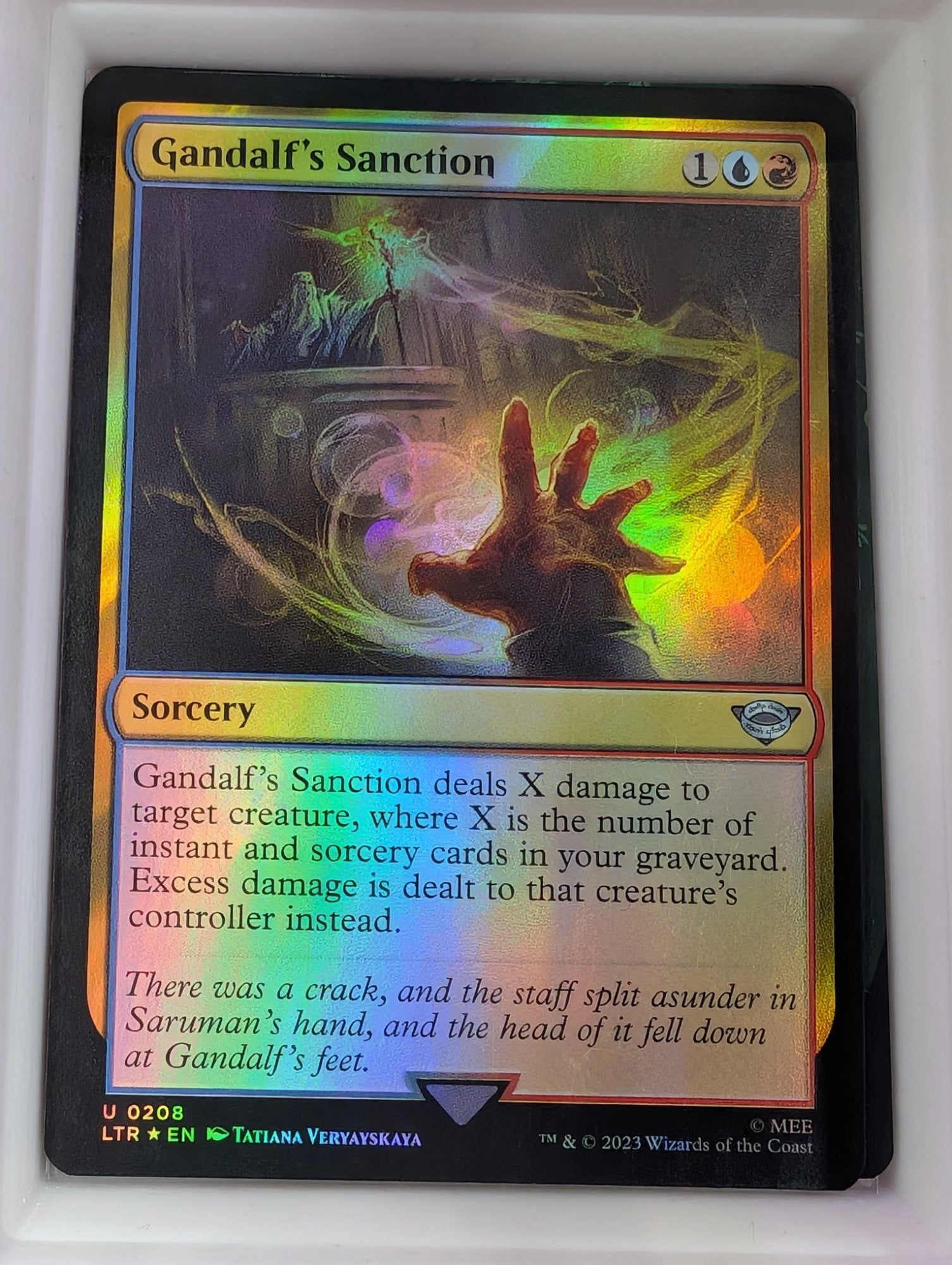 Image of Gandalf's Sanction The Lord of the Rings: Tales of Middle-earth (LTR) #208