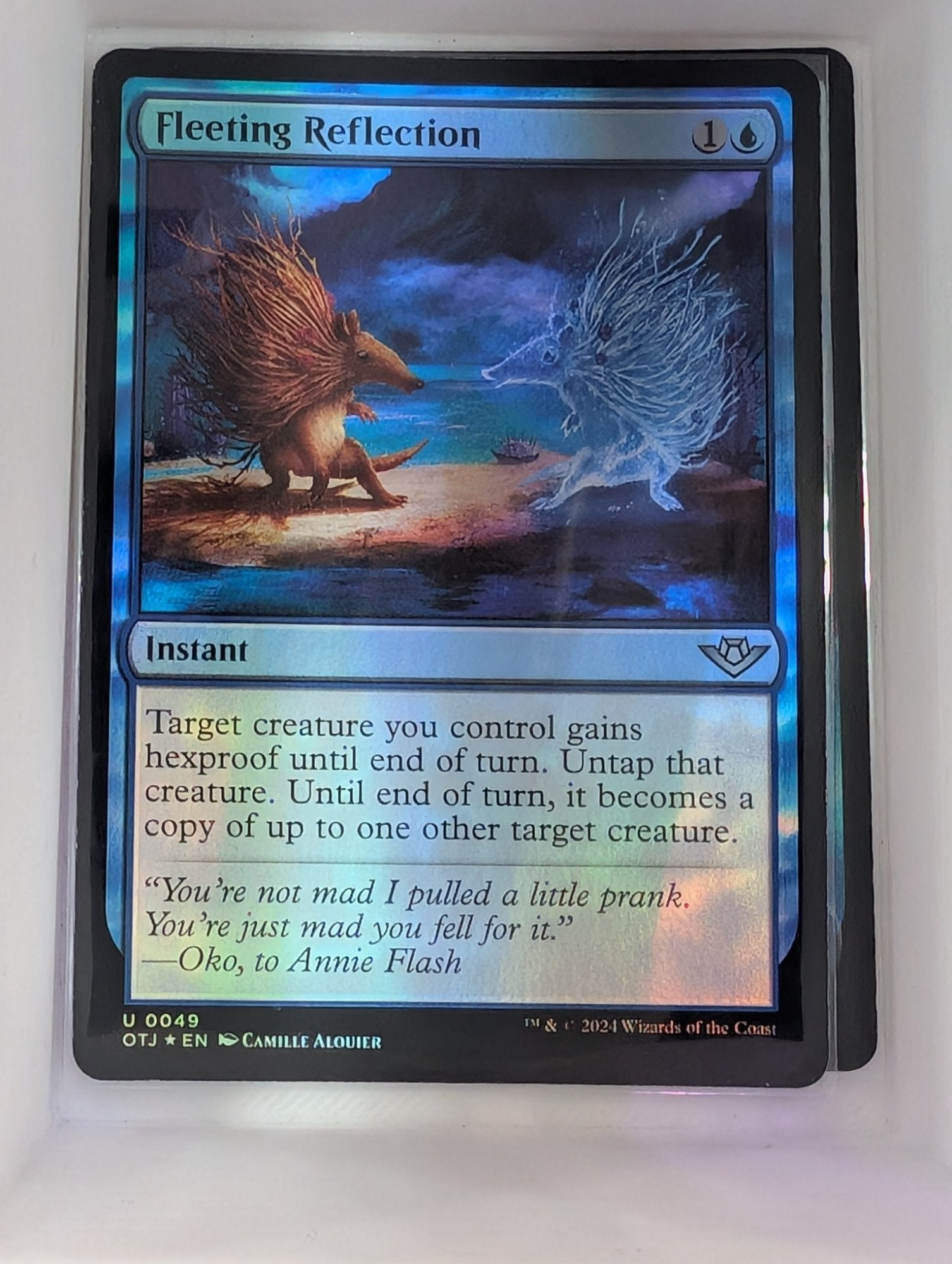 Image of Fleeting Reflection Outlaws of Thunder Junction (otj) #49