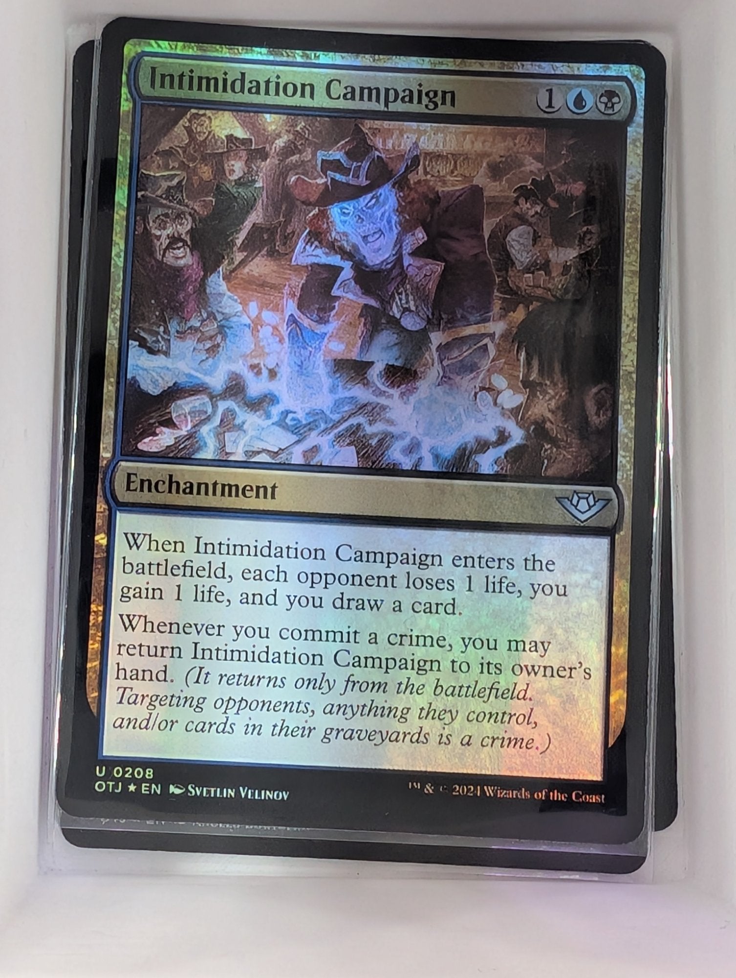 Image of Intimidation Campaign Outlaws of Thunder Junction (otj) #208