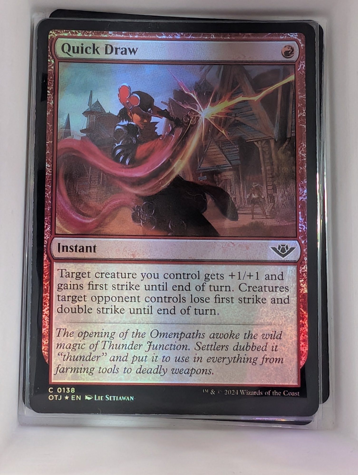 Image of Quick Draw Outlaws of Thunder Junction (otj) #138