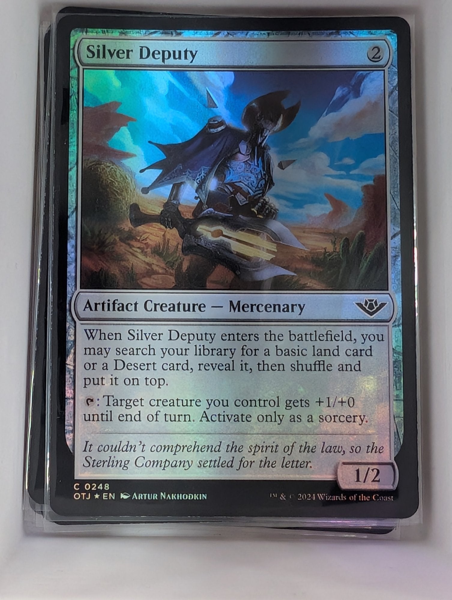 Image of Silver Deputy Outlaws of Thunder Junction (otj) #248