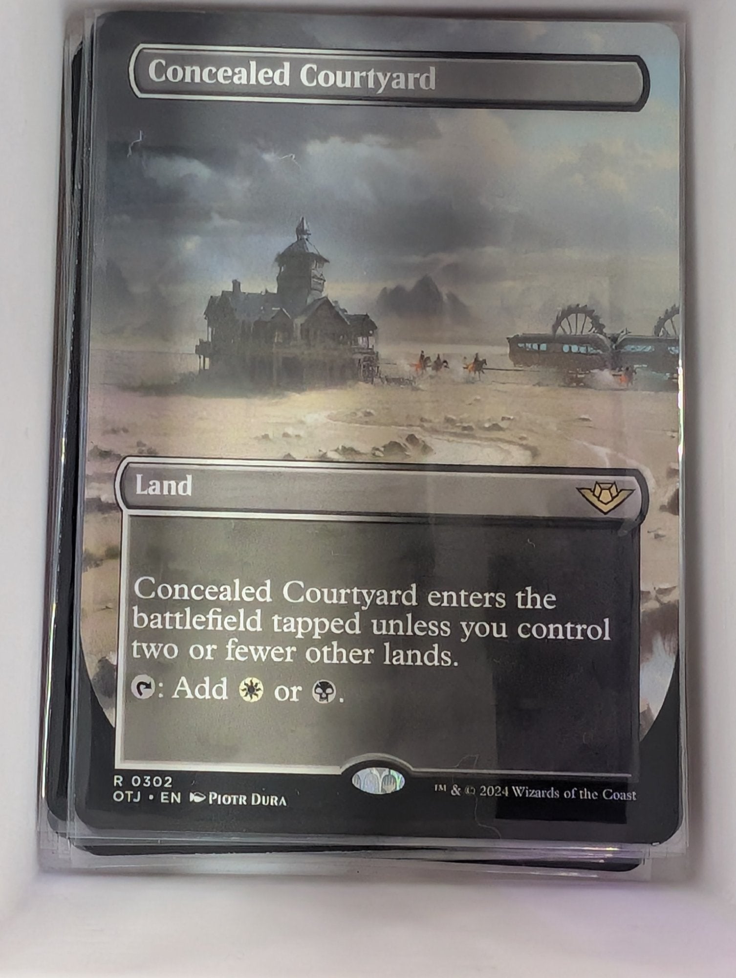 Image of Concealed Courtyard Outlaws of Thunder Junction (otj) #302