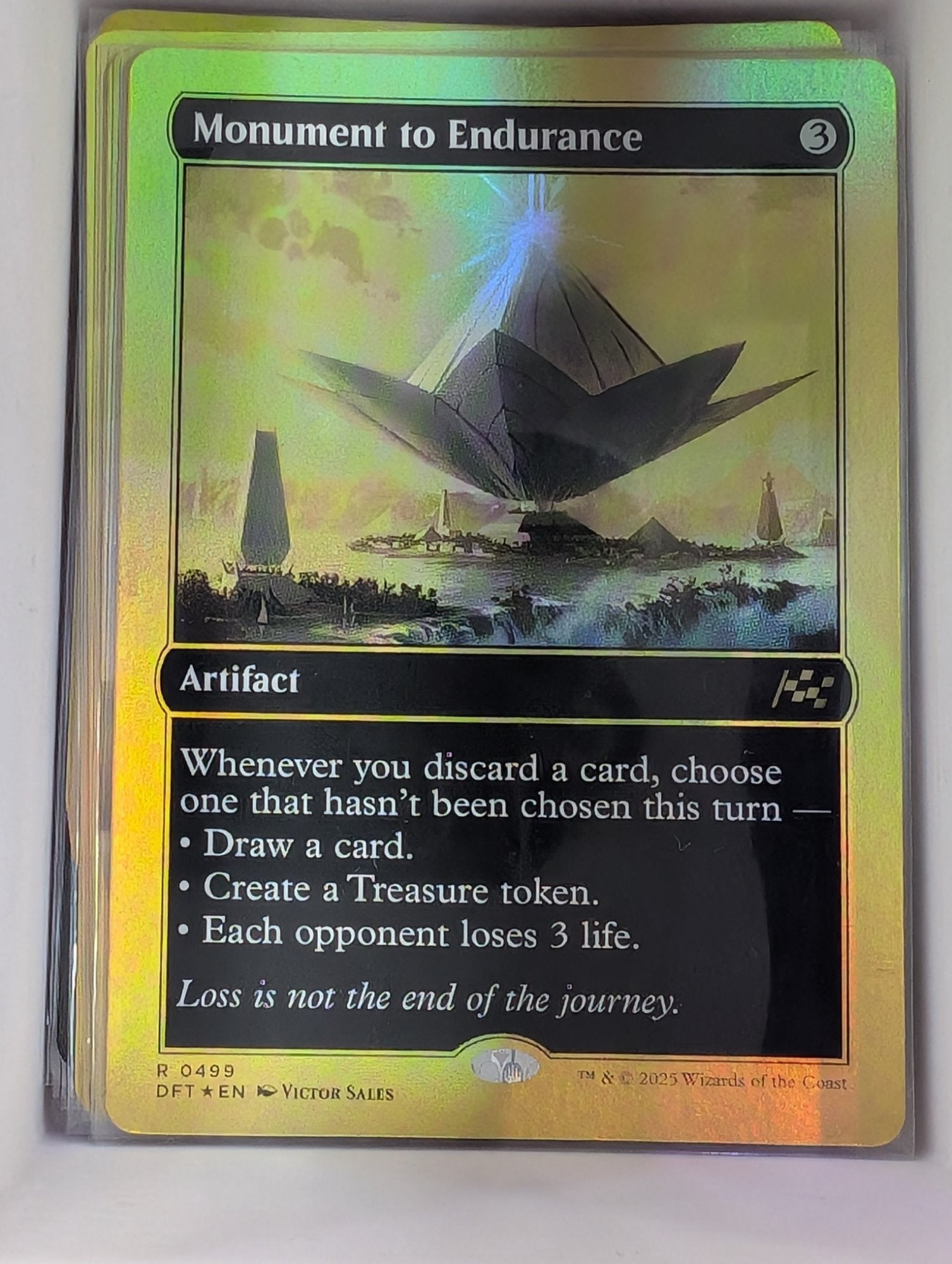 Image of Monument to Endurance Aetherdrift (dft) #499