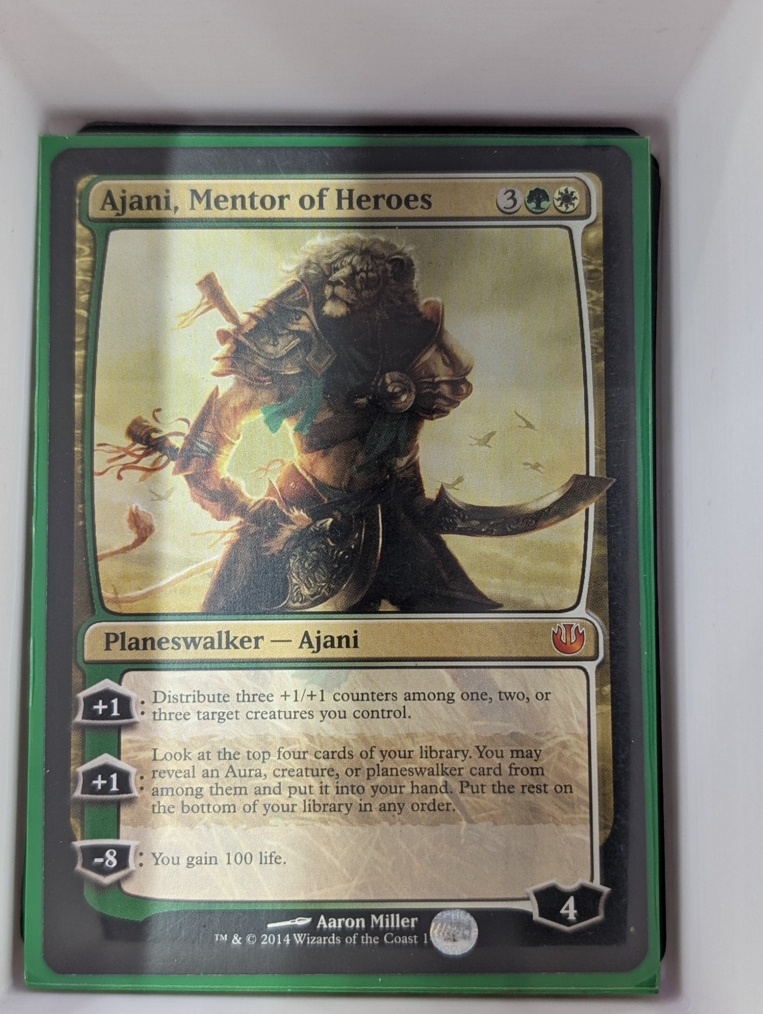 Image of Ajani, Mentor of Heroes Journey into Nyx (jou) #145