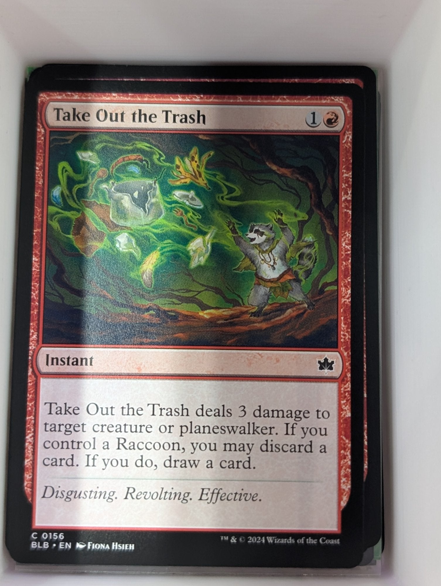 Image of Take Out the Trash Bloomburrow (blb) #156