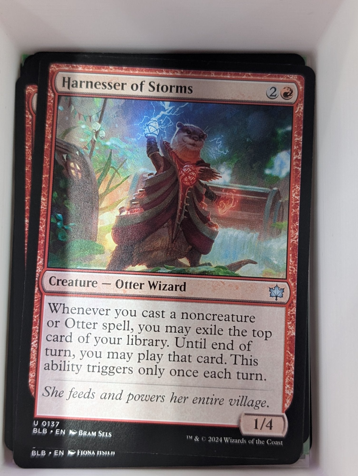 Image of Harnesser of Storms Bloomburrow (blb) #137