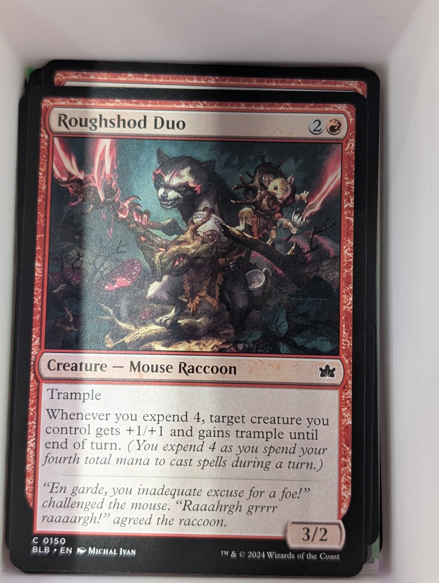 Image of Roughshod Duo Bloomburrow (blb) #150